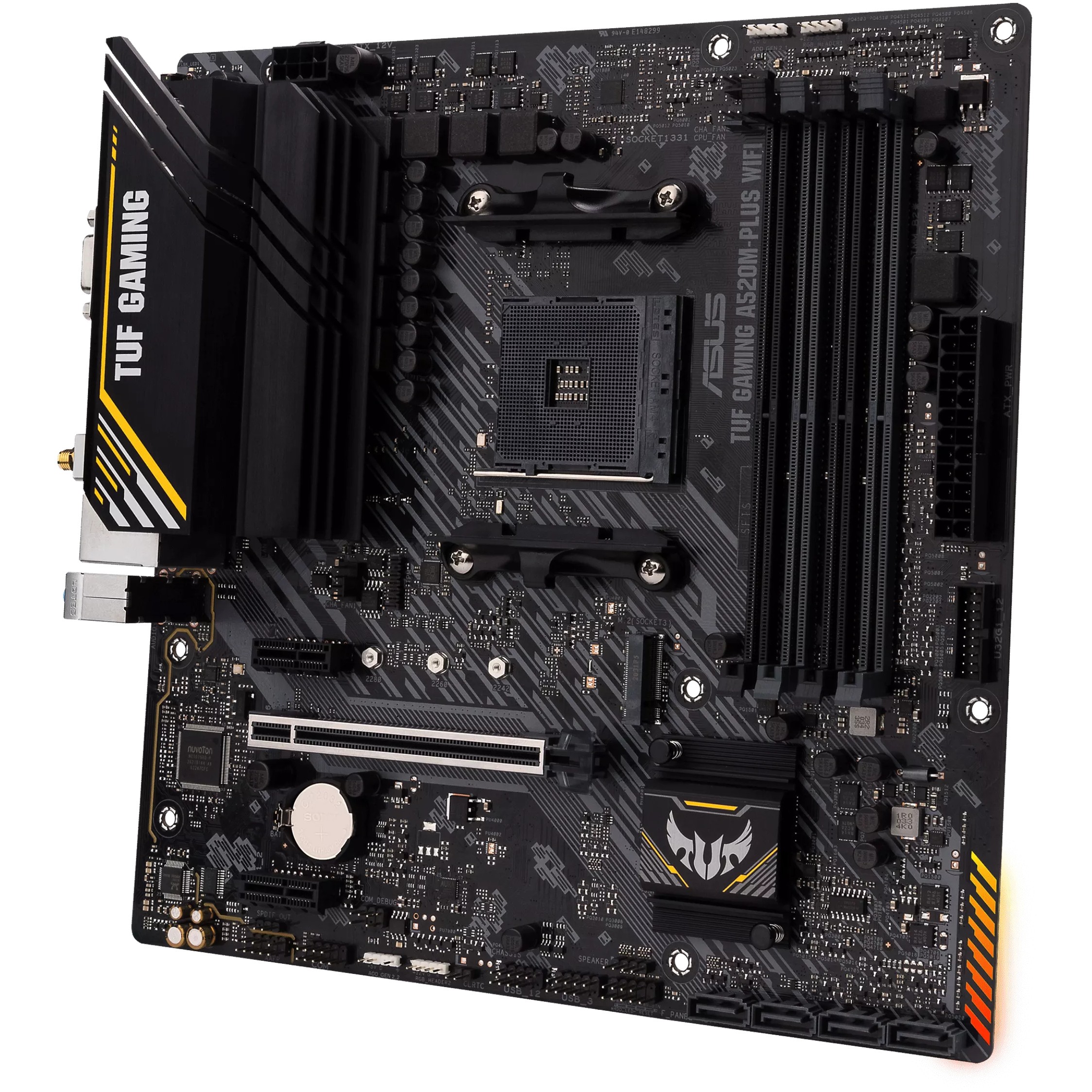 Pllakë Amë AMD AM4 ASUS TUF Gaming A520M-PLUS / DDR4 / microATX - Figura 4