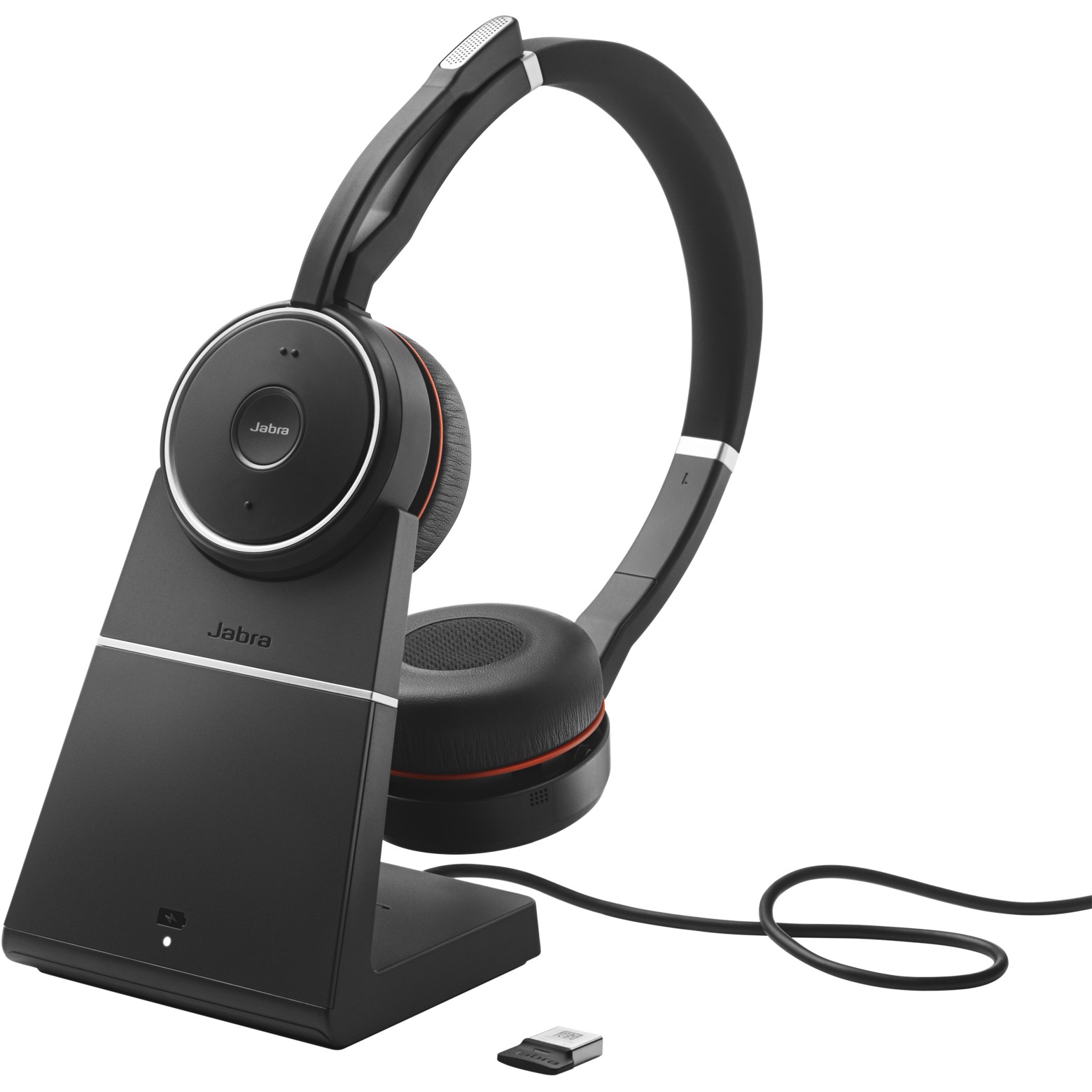 Kufje pa Kabllo Jabra Evolve 75 SE UC with Charging Station - Zezë