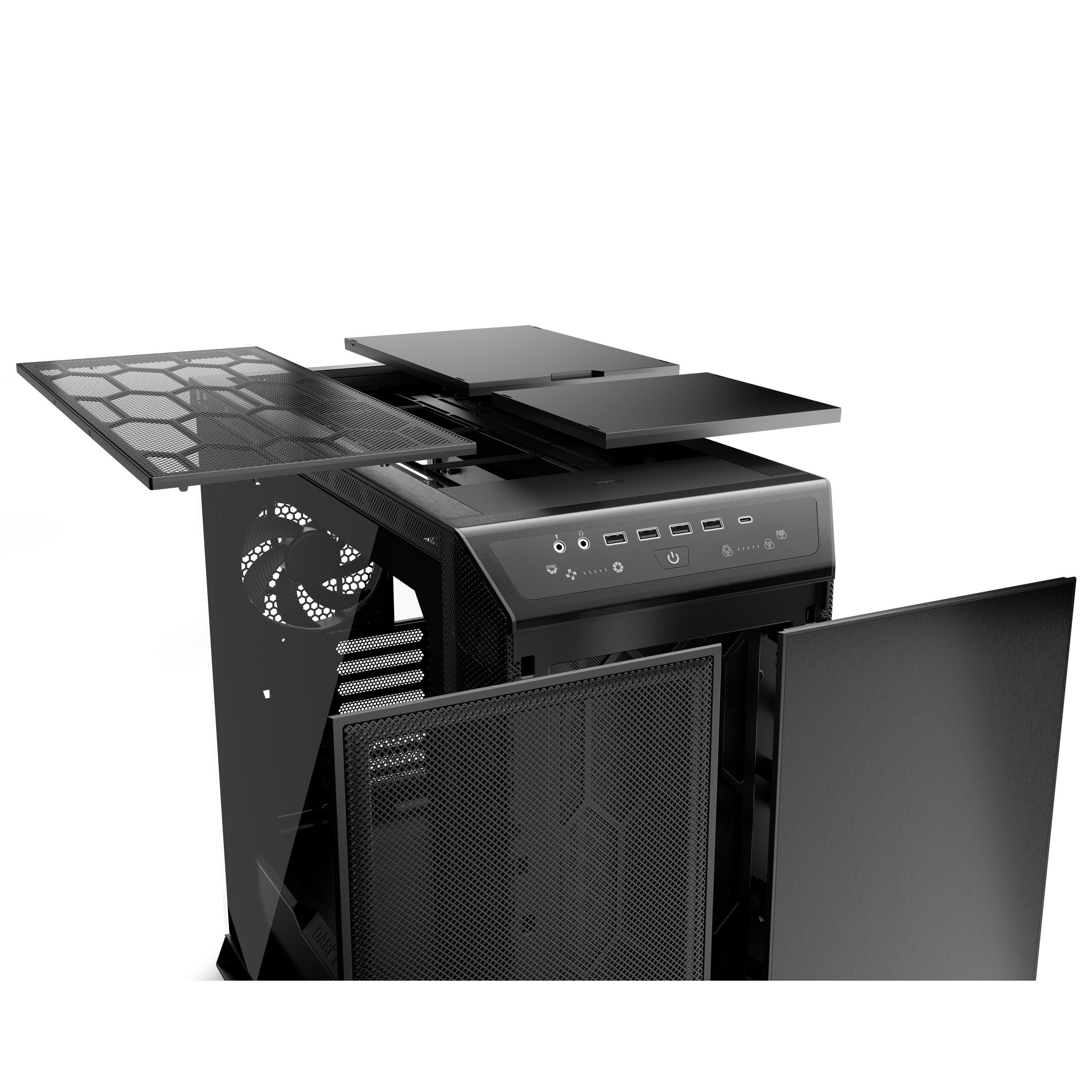 Kasë Tower be quiet! Dark Base Pro 901 – Zezë - Figura 4