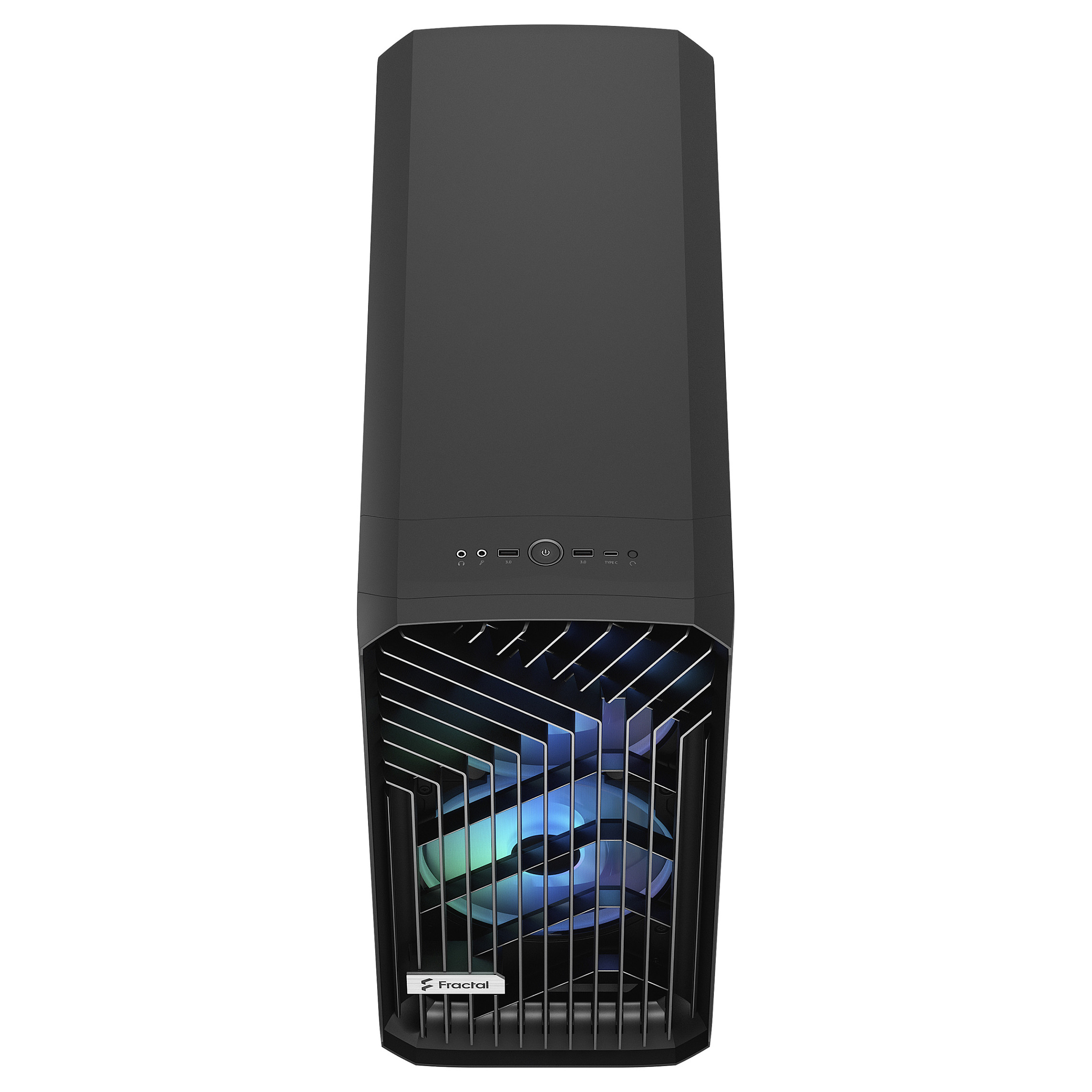 Kasë Midi Tower Fractal Design / Torrent RGB / Window - Zezë - Figura 3