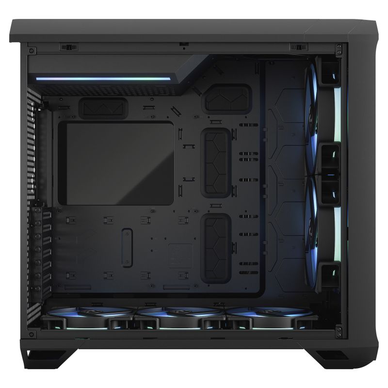 Kasë Midi Tower Fractal Design / Torrent RGB / Window - Zezë - Figura 4