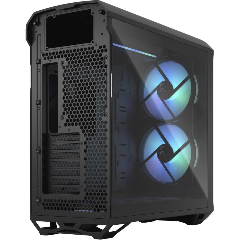 Kasë Midi Tower Fractal Design / Torrent RGB / Window - Zezë - Figura 5