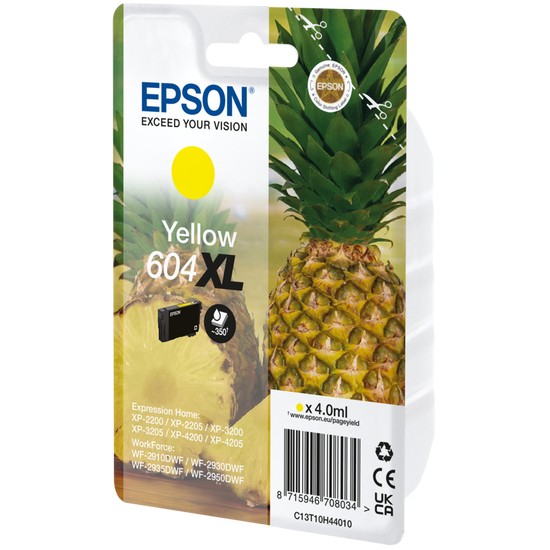 INK Epson 604XL C13T10H44010 / 350 faqe – Verdhë - Figura 2