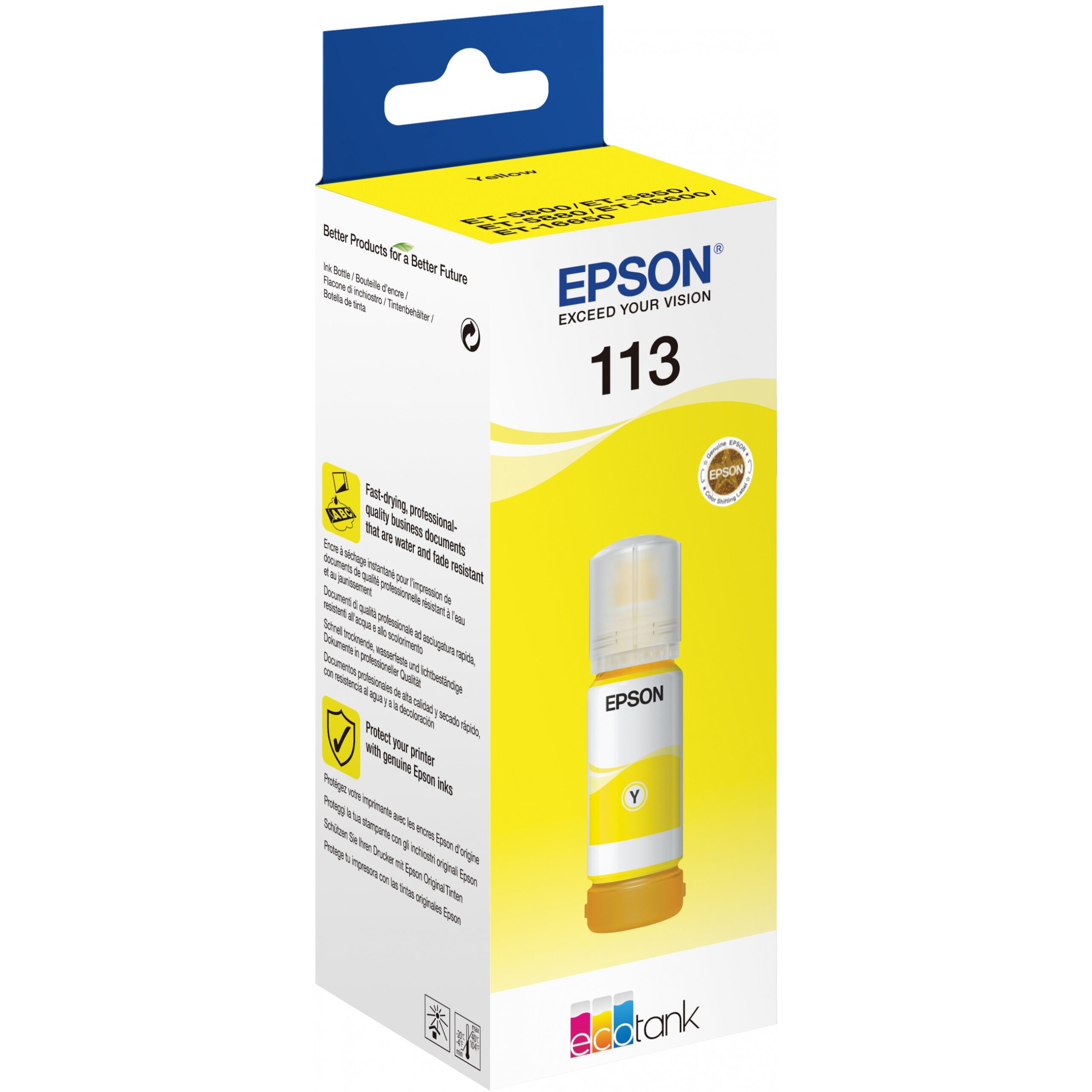 INK Epson 113 T06B4 – Verdhë - Figura 2