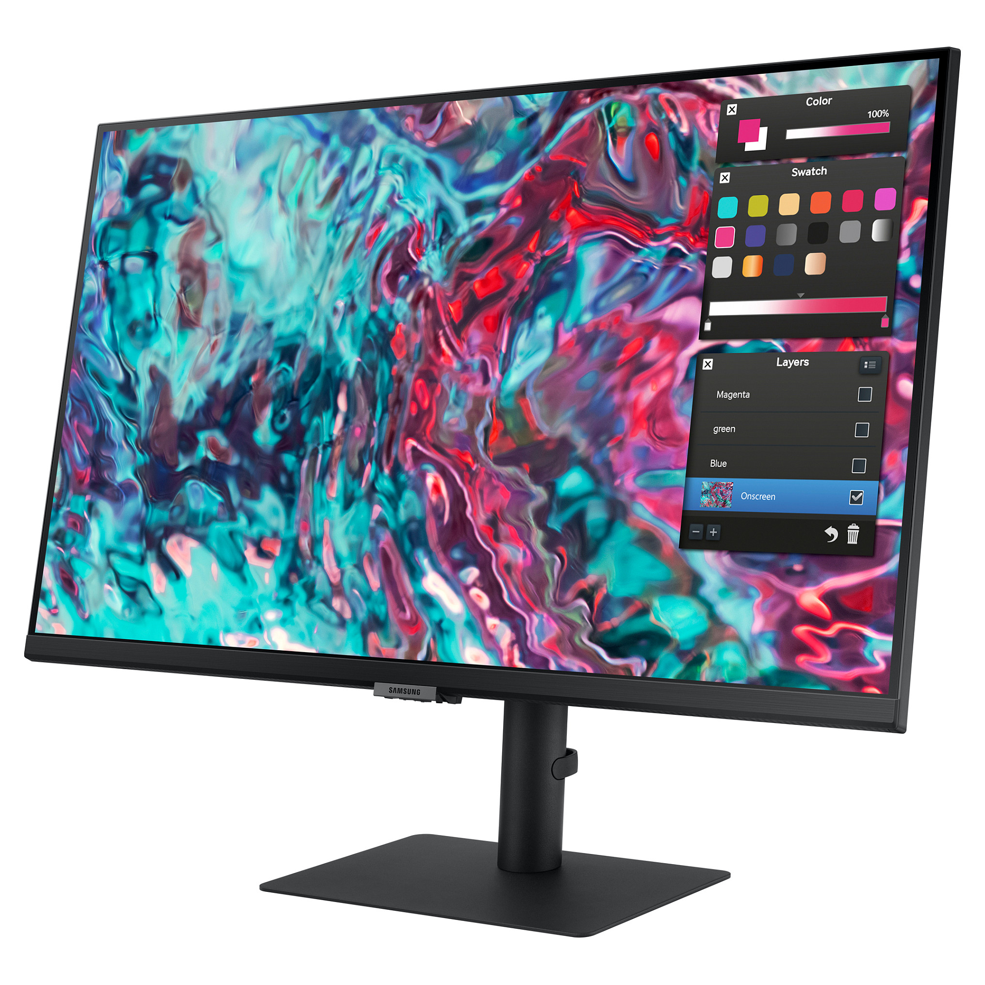 Monitor Samsung ViewFinity S8 S27B800TGU / 27"/ 4K Ultra HD IPS / LED / 60 Hz / 5 ms / HDMI+USB+HDCP - Zezë - Figura 2