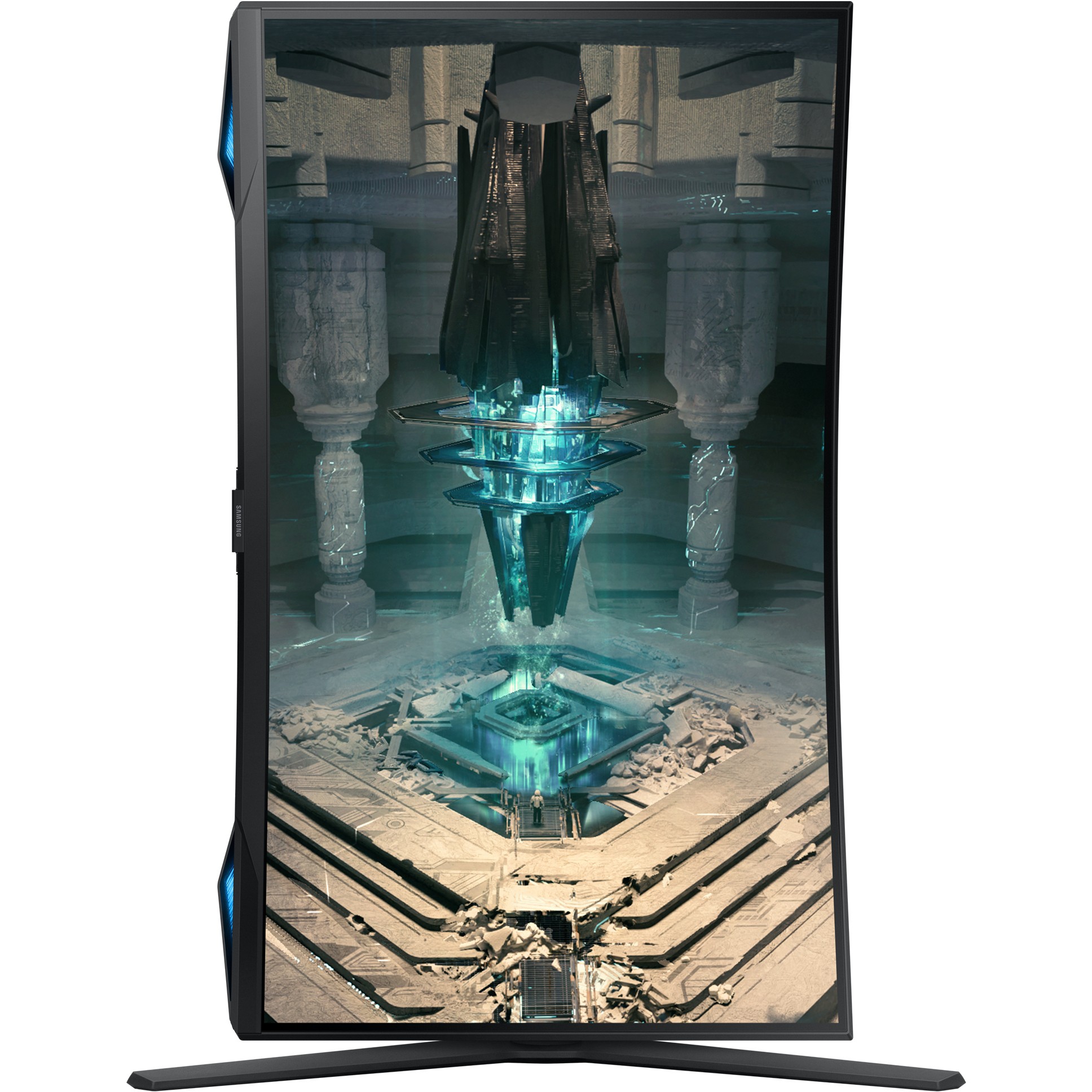 Monitor 81.3cm/32'' (2560x1440) Samsung Odyssey G6 S32BG650EU 16:9 1ms 2xHDMI DisplayPort VESA Pivot Speaker QHD 240Hz Curved Gaming Black - Figura 3