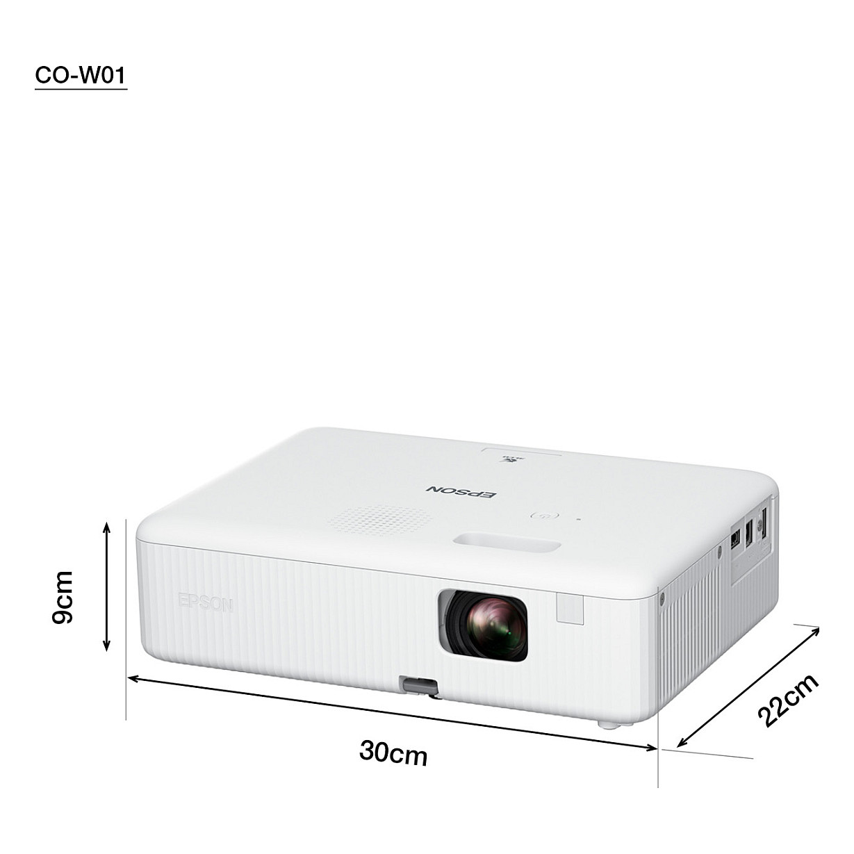 Projektor Epson CO‑W01 / 3LCD / 3000 ANSI Lumen / WXGA / HDMI+USB – Bardhë - Figura 5