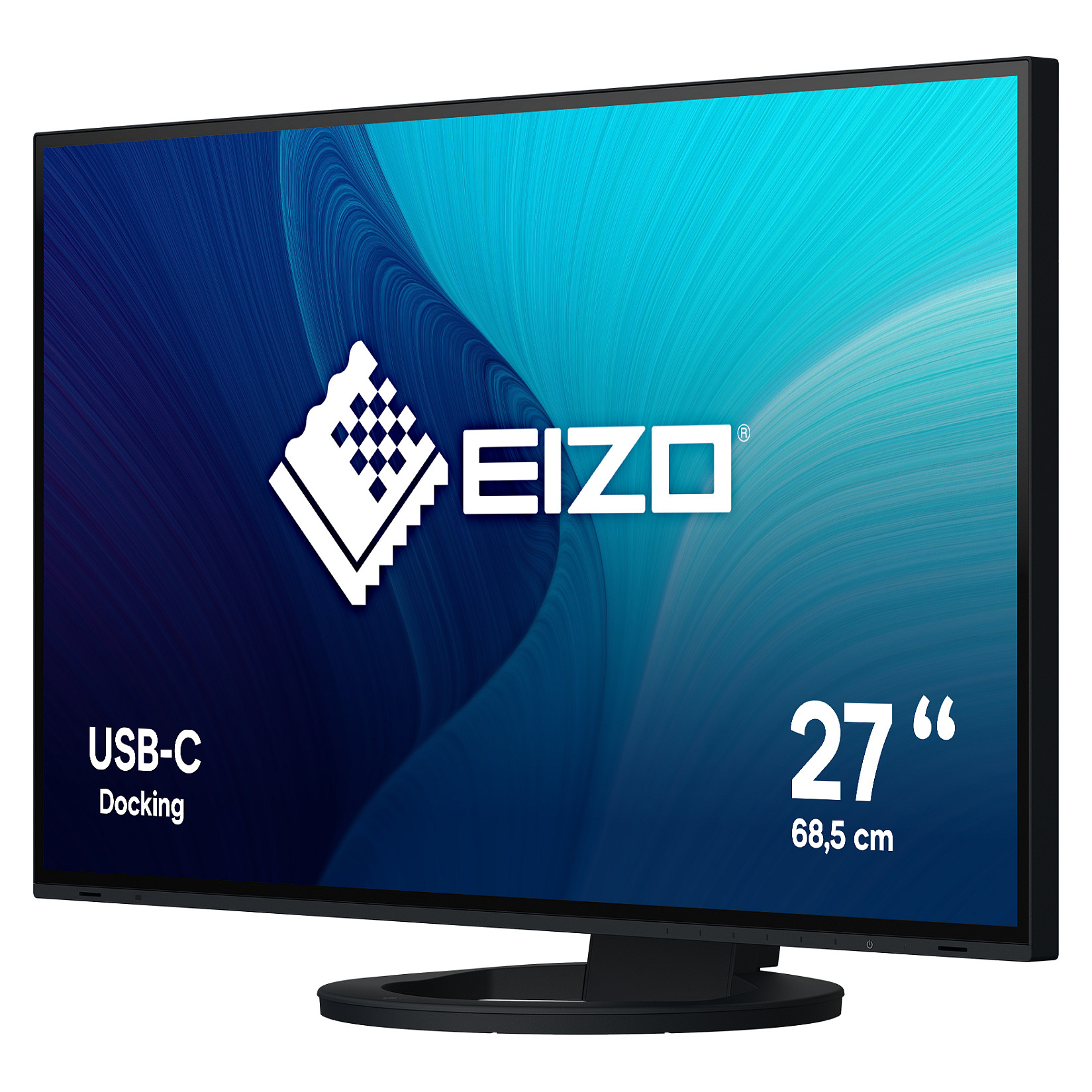 Monitor EIZO EV2781-BK / 27"/ Quad HD IPS / LED / 60 Hz / 5 ms / HDMI+USB+DP+HDCP - Zezë - Figura 2