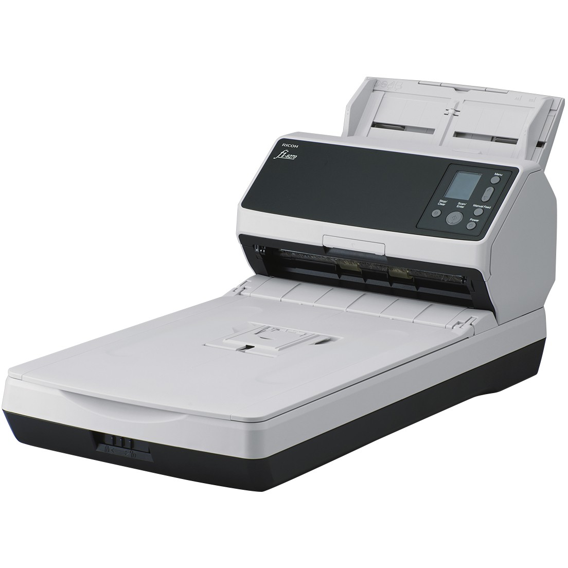 Skaner RICOH fi-8270 / A4 / Document Scanner with ADF / Duplex & Flatbed USB 3.2 LAN - Bardhë - Figura 2