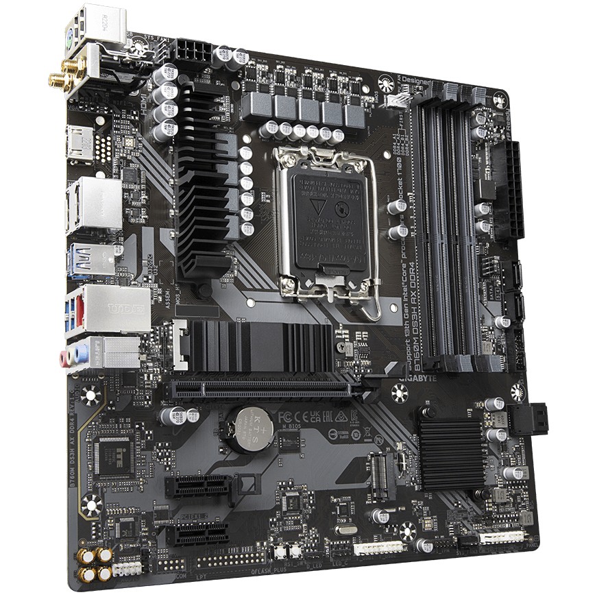 Pllakë Amë MB Intel Gigabyte B760M DS3H AX / LGA 1700 / DDR4 / HDMI+DP - Figura 4