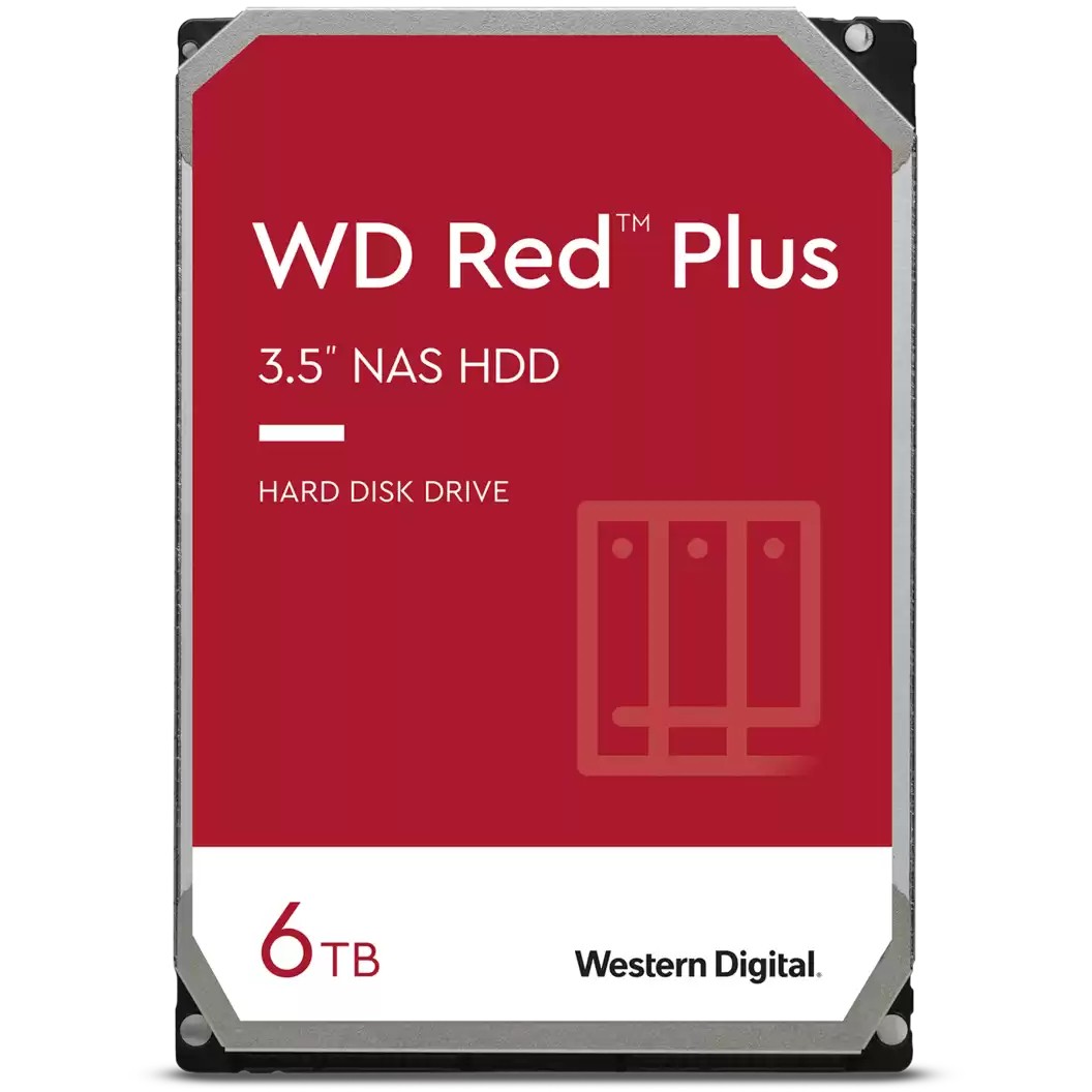 HDD e brendshme 6TB WD60EFPX Red Plus 5400RPM 256MB