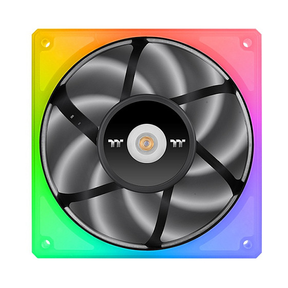 Ftohës për Kasë Thermaltake TOUGHFAN 12 / 120mm / Radiator Fan / 500–2000 RPM / 3-Pack - Bardhë