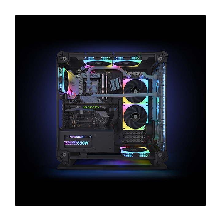 Ftohës për Kasë Thermaltake TOUGHFAN 14 / 140mm / Radiator Fan / 500–2000 RPM / 3-Pack - Bardhë - Figura 5