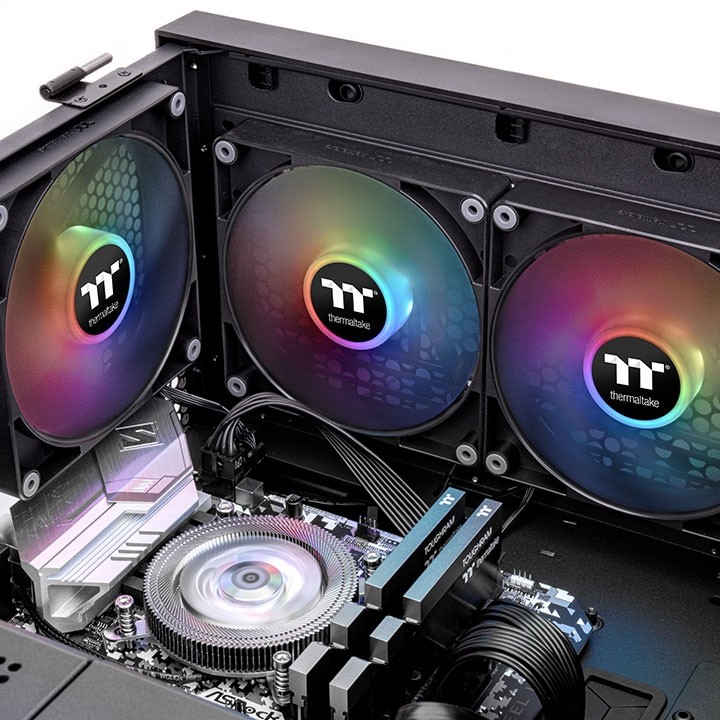 Ftohës për Kasë 140mm Thermaltake CT140 ARGB Sync Ventilator për PC 500-1500rpm - 2Pako - Figura 4