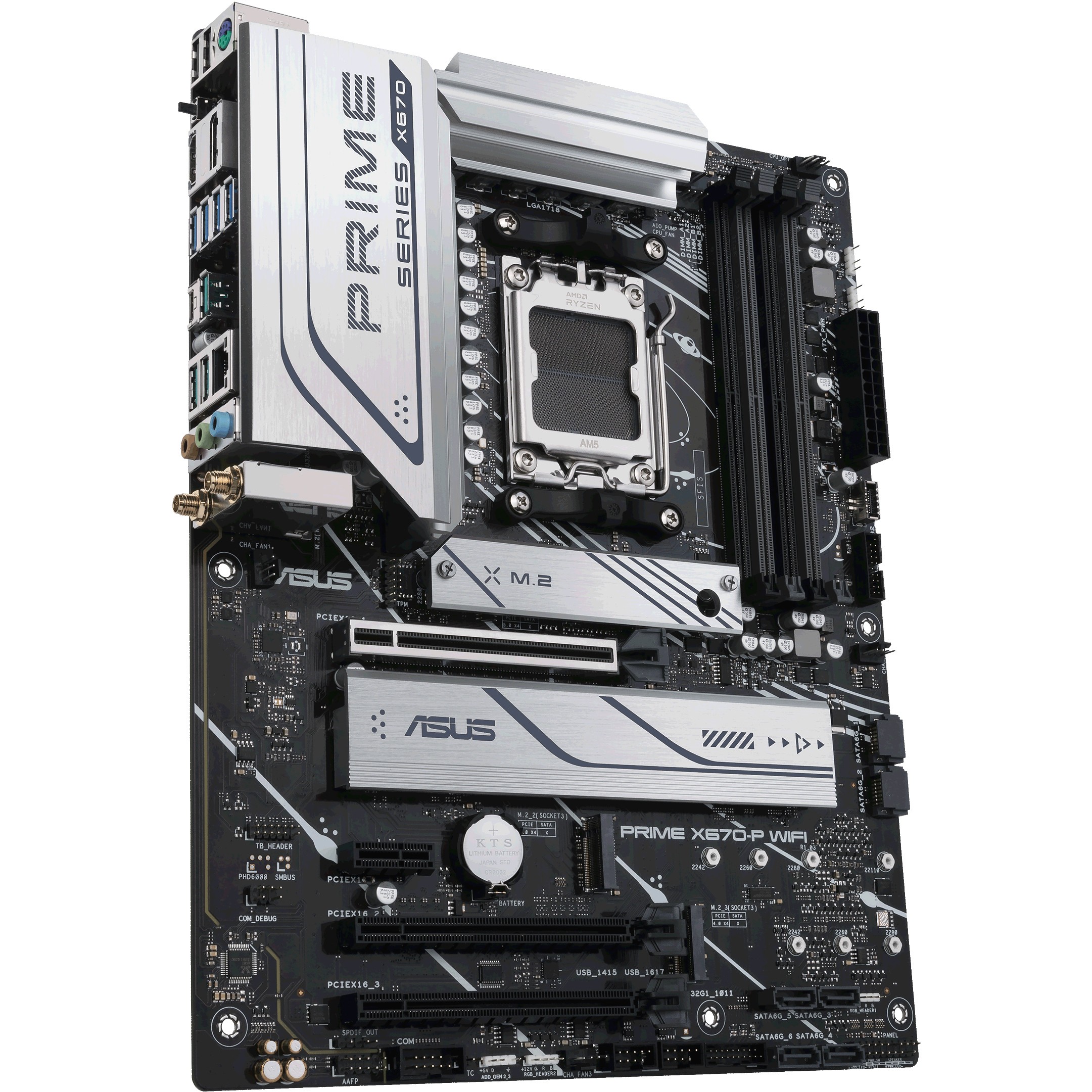 Pllakë Amë AMD AM5 ASUS PRIME X670-P WIFI / DDR5 / HDMI+DP - Figura 3