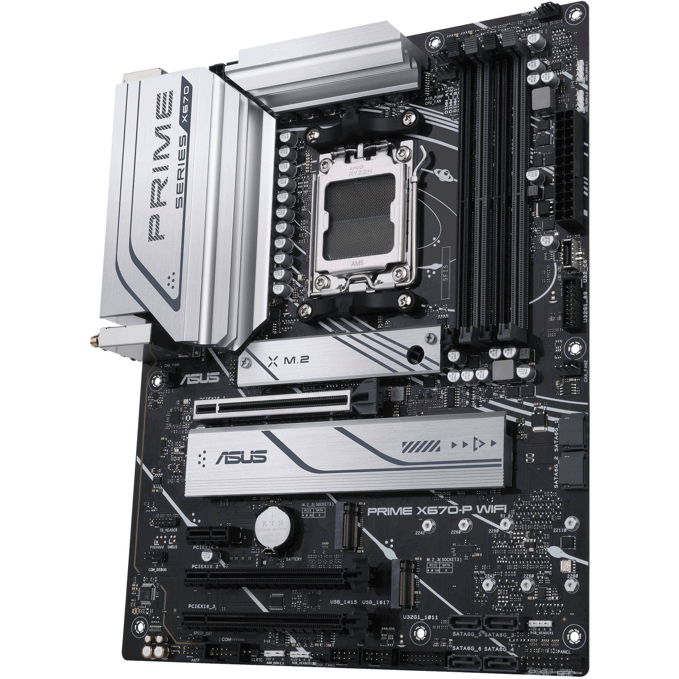 Pllakë Amë AMD AM5 ASUS PRIME X670-P WIFI / DDR5 / HDMI+DP - Figura 4