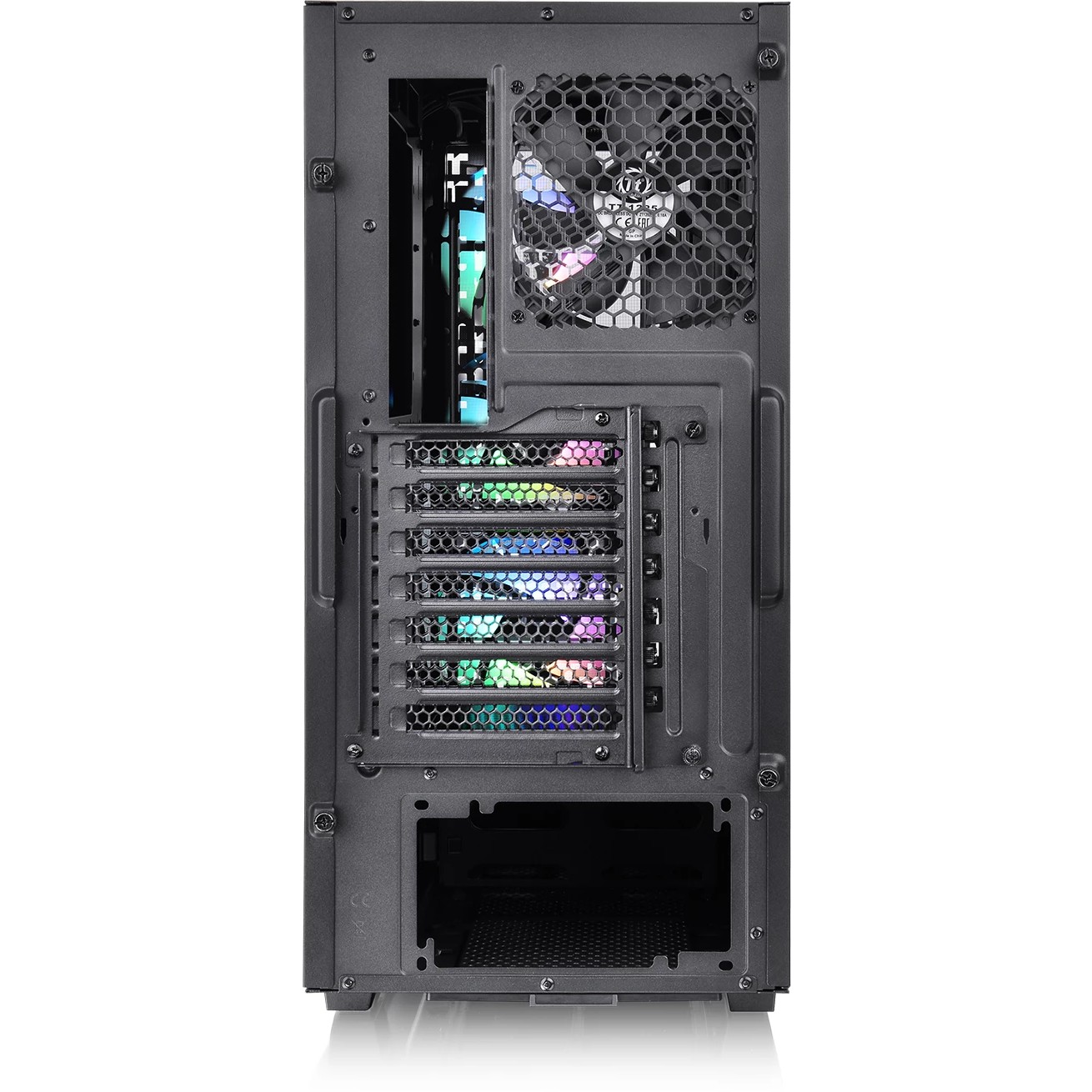 Kasë Thermaltake Tower V350 TG ARGB Air Midi ATX - Zezë - Figura 3