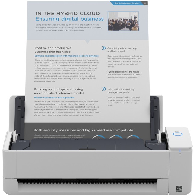 Skaner RICOH ScanSnap iX1300 / A4 / Document Scanner with ADF / Duplex USB - Bardhë