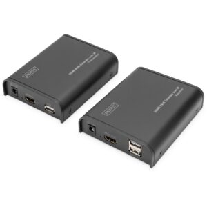 Kabllo HDMI Digitus DS-55202 HDMI IP KVM-Extender Set FullHD/60Hz 120m