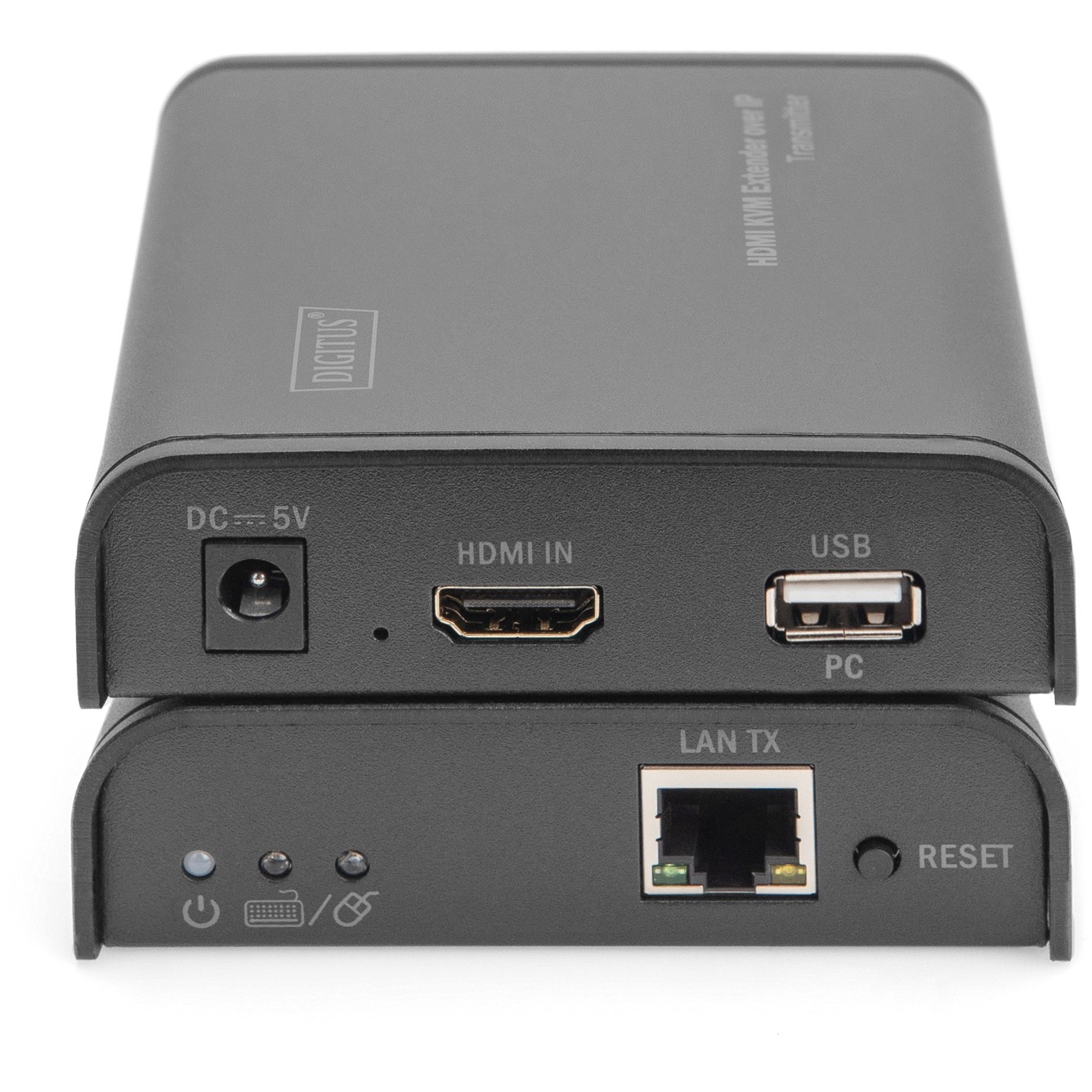 Kabllo HDMI Digitus DS-55202 HDMI IP KVM-Extender Set FullHD/60Hz 120m - Figura 3