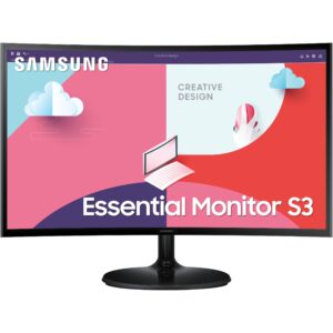 Monitor Samsung S27F364EAU Essential / 27''/ Full HD VA LCD Curved / 75Hz / 4ms / VGA+HDMI - Zezë