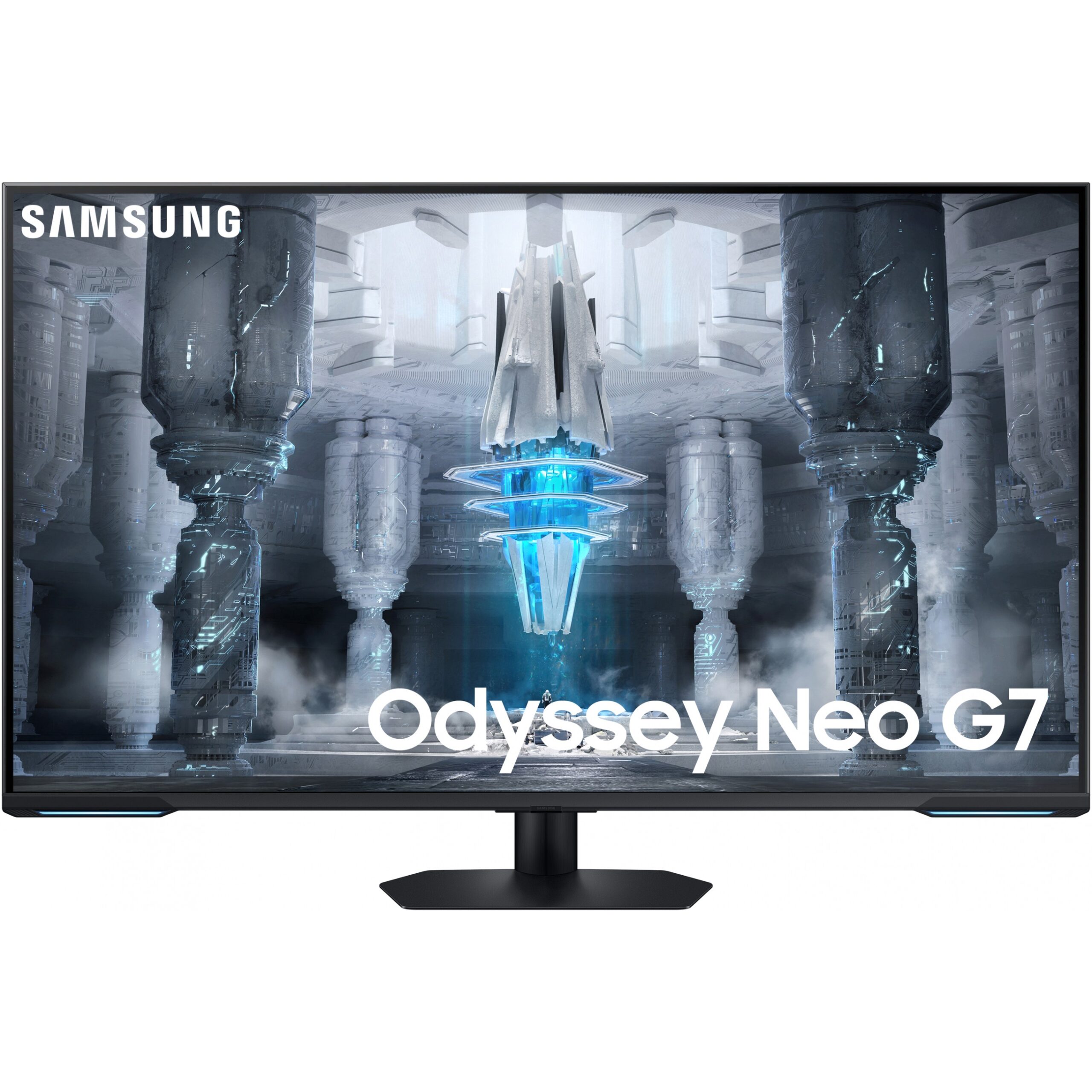Monitor Gaming Samsung S43CG700NU Neo G7 / 43'' 4K Ultra HD 144Hz 1ms VA / HDMI, DisplayPort, Aux, USB-A 3.2 , RJ 45 / e zezë
