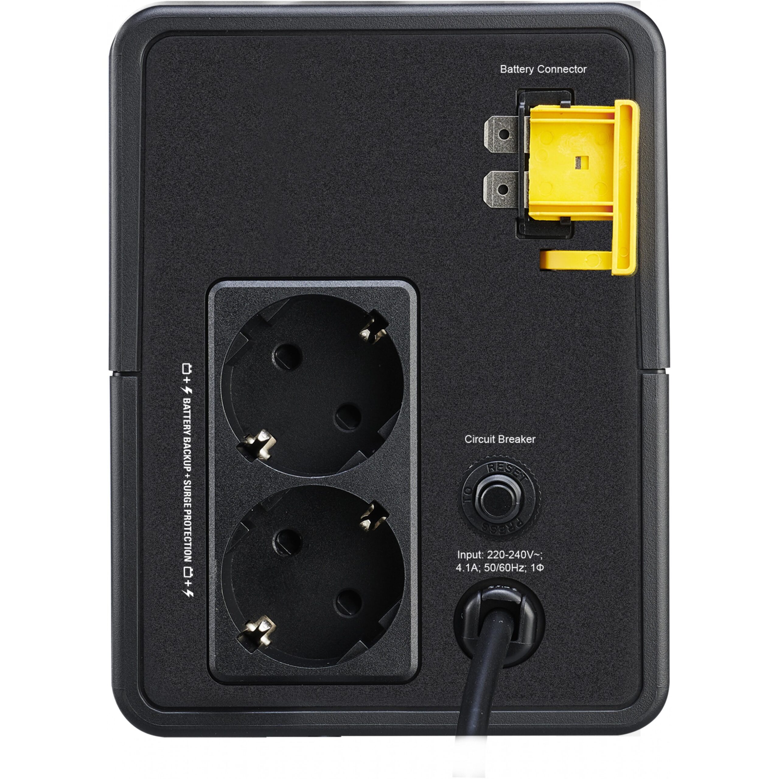 APC BVX900LI-GR Back-UPS 900VA / 480W Line-Interactive UPS me AVR, Schuko Sockets (230V) - Figura 2