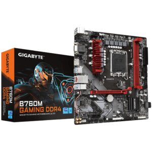 Pllakë Amë MB Intel Gigabyte B760M GAMING / Intel Socket 1700 / DDR4 / mATX / HDMI+DP