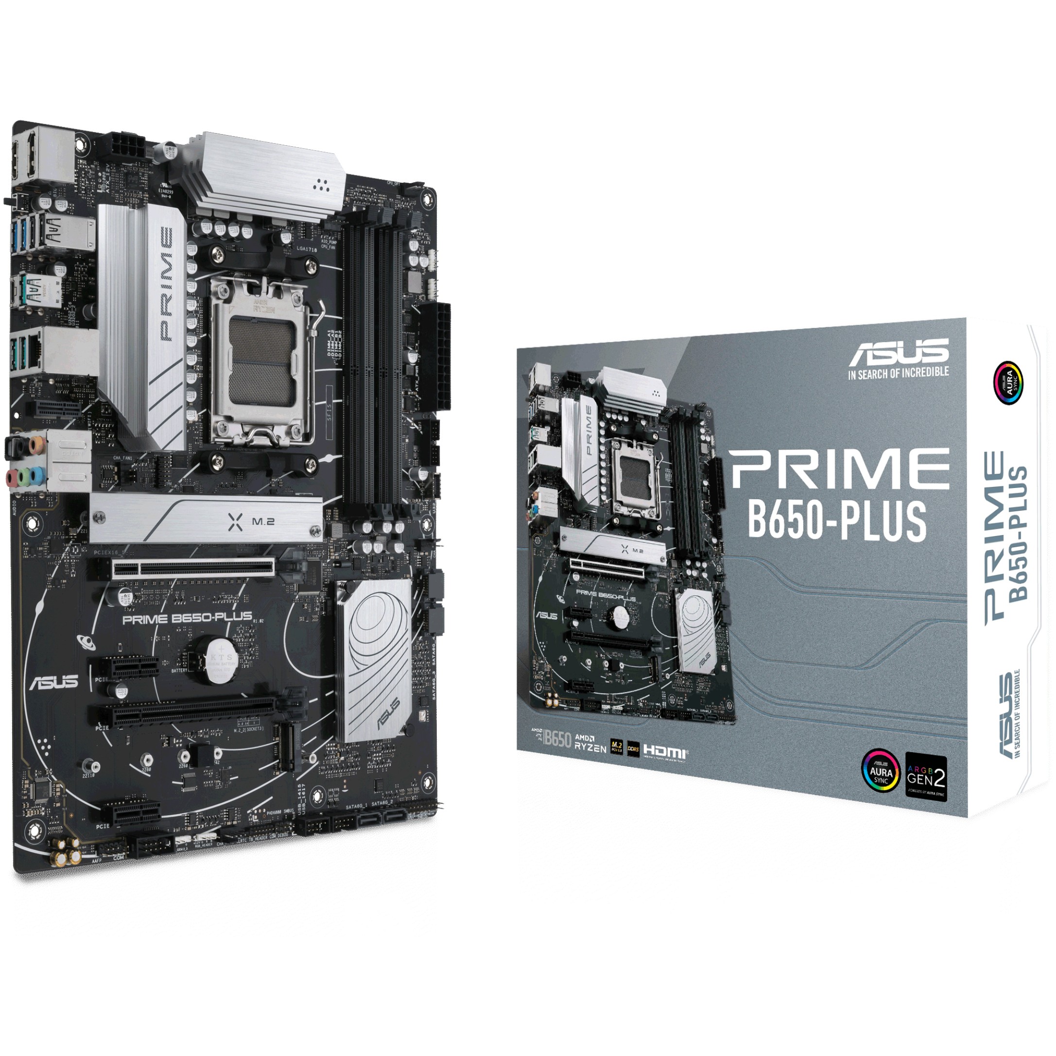 Pllakë Amë AMD AM5 ASUS PRIME B650-PLUS / DDR5 / ATX / HDMI+DP