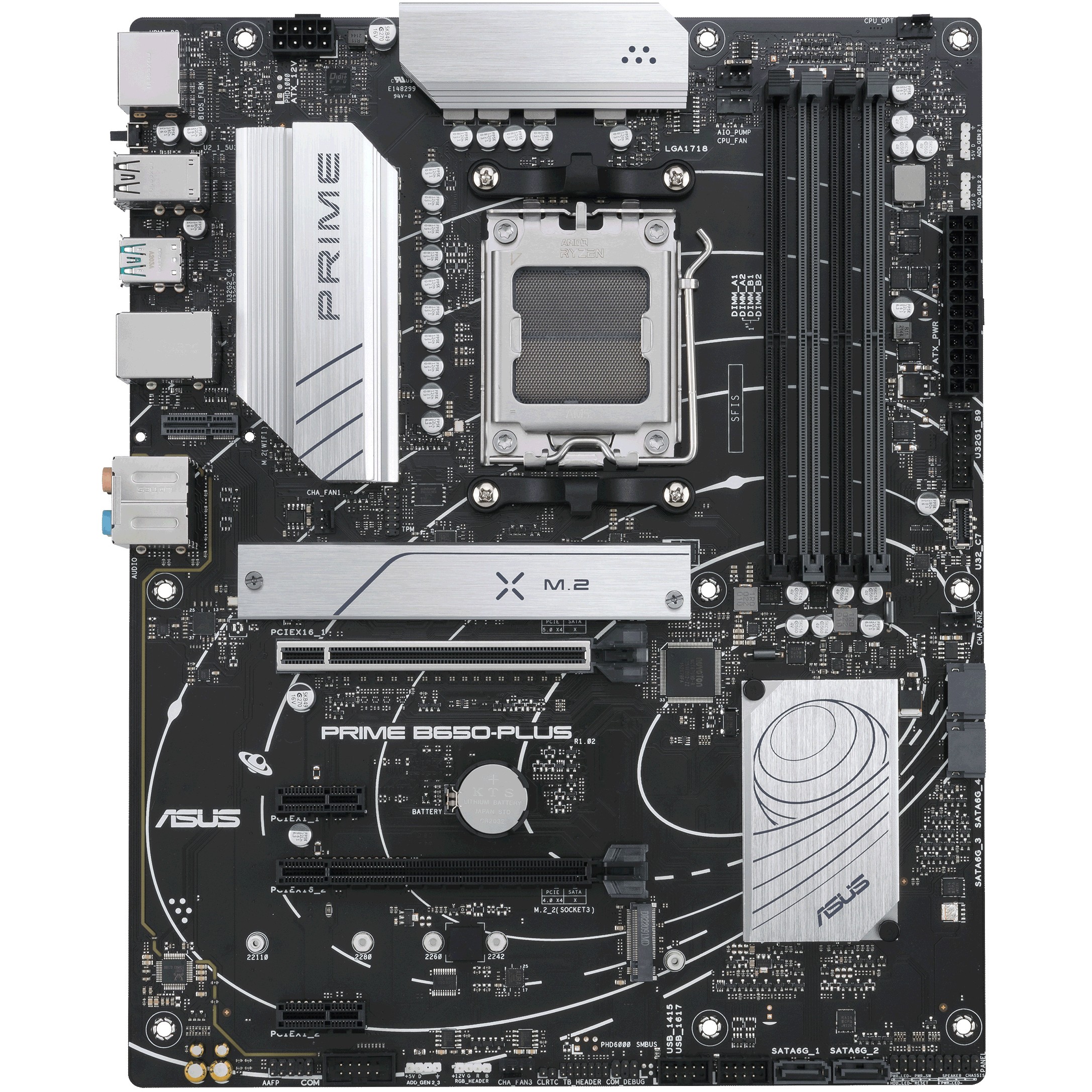 Pllakë Amë AMD AM5 ASUS PRIME B650-PLUS / DDR5 / ATX / HDMI+DP - Figura 2