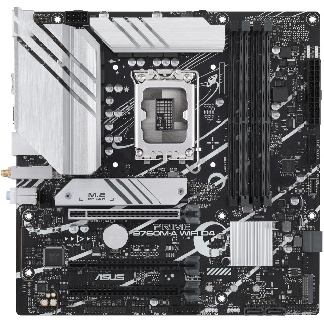 Pllakë Amë MB Intel ASUS PRIME B760M-A D4 WIFI / LGA 1700 / DDR4 / HDMI+DP