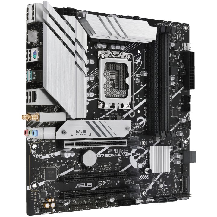 Pllakë Amë MB Intel ASUS PRIME B760M-A D4 WIFI / LGA 1700 / DDR4 / HDMI+DP - Figura 2