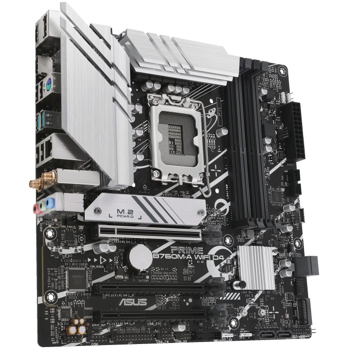 Pllakë Amë MB Intel ASUS PRIME B760M-A D4 WIFI / LGA 1700 / DDR4 / HDMI+DP - Figura 3