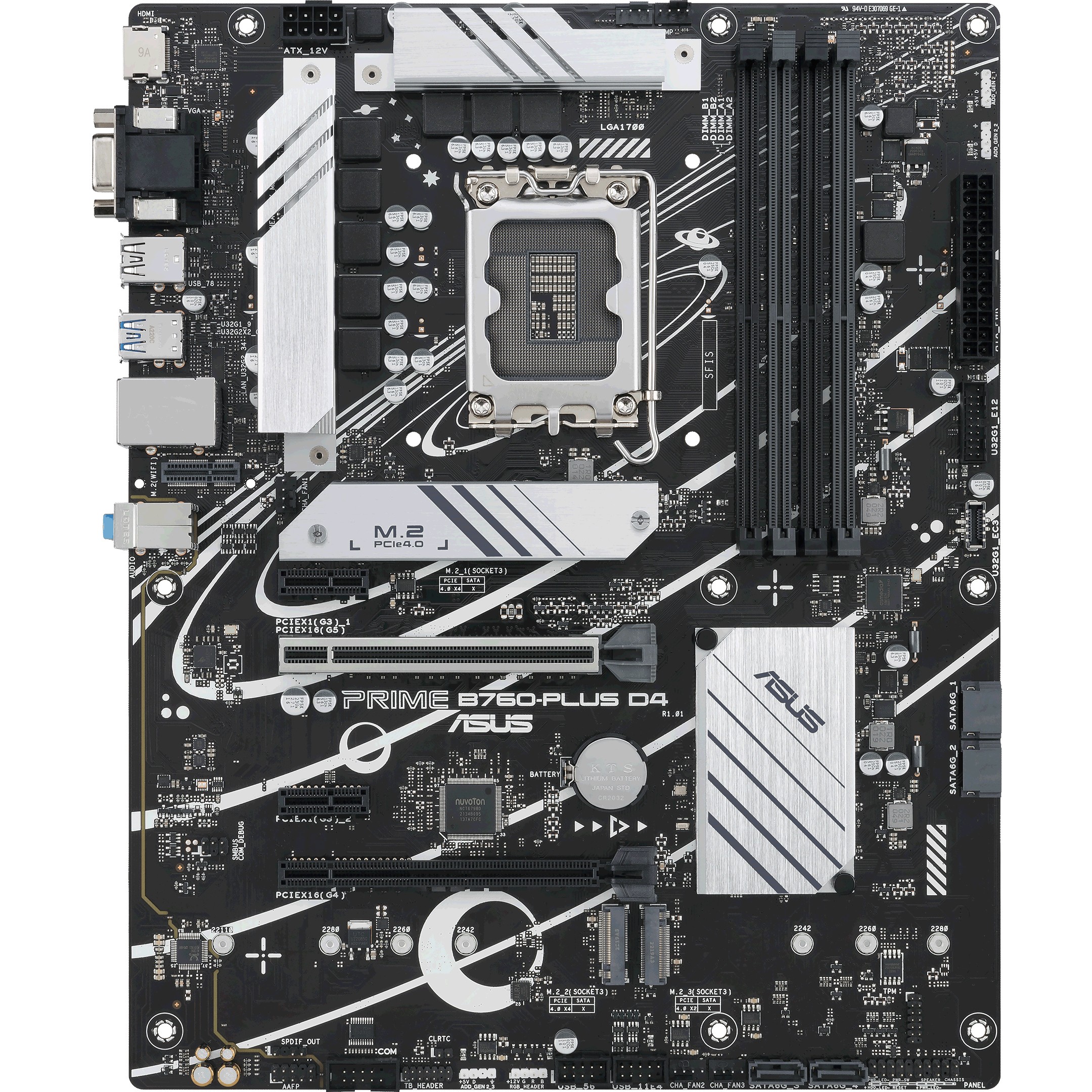 Pllakë amë Intel 1700 ASUS PRIME B760-PLUS D4