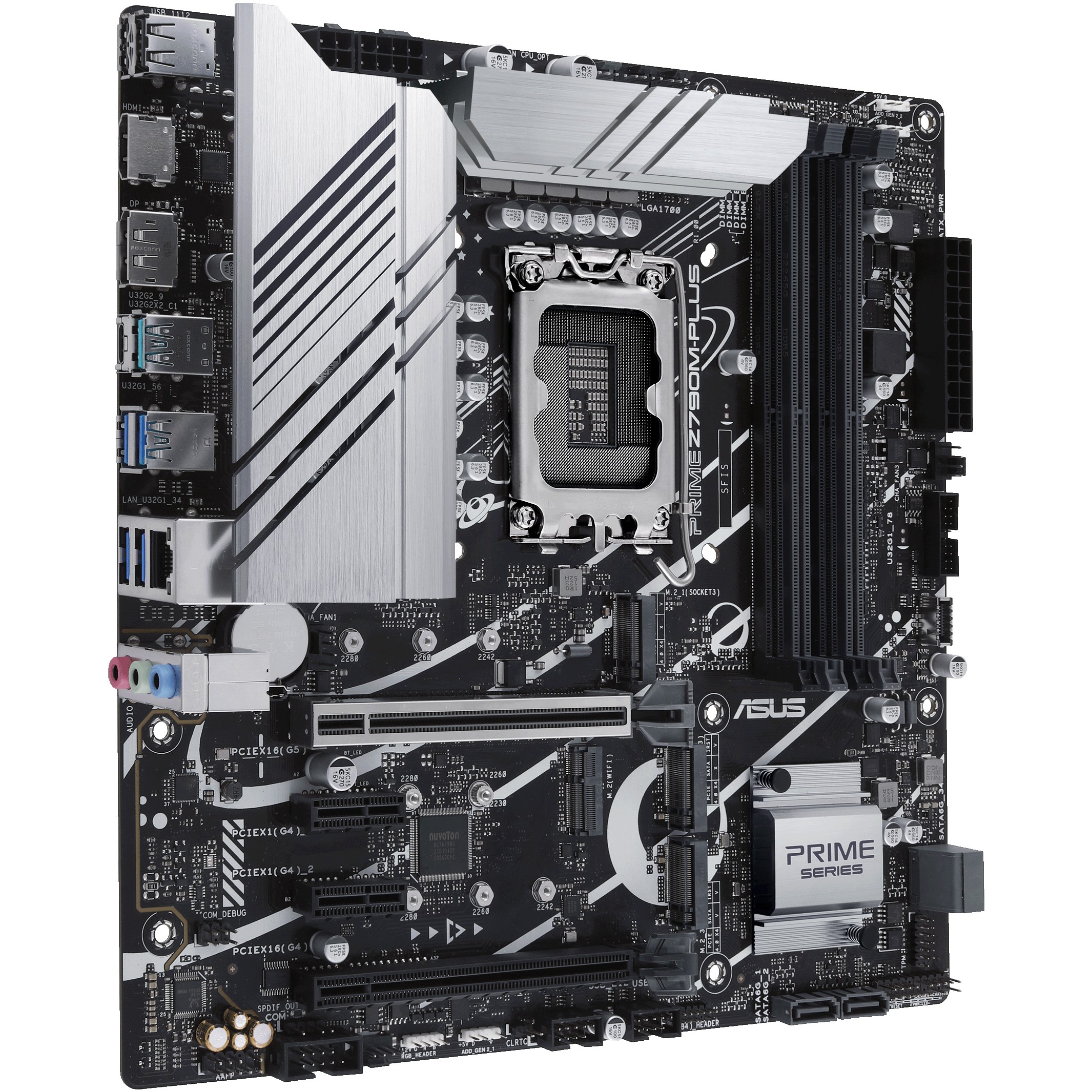 Pllakë Amë MB Intel ASUS PRIME Z790M-PLUS / LGA 1700 / DDR5 / HDMI+DP - Figura 2