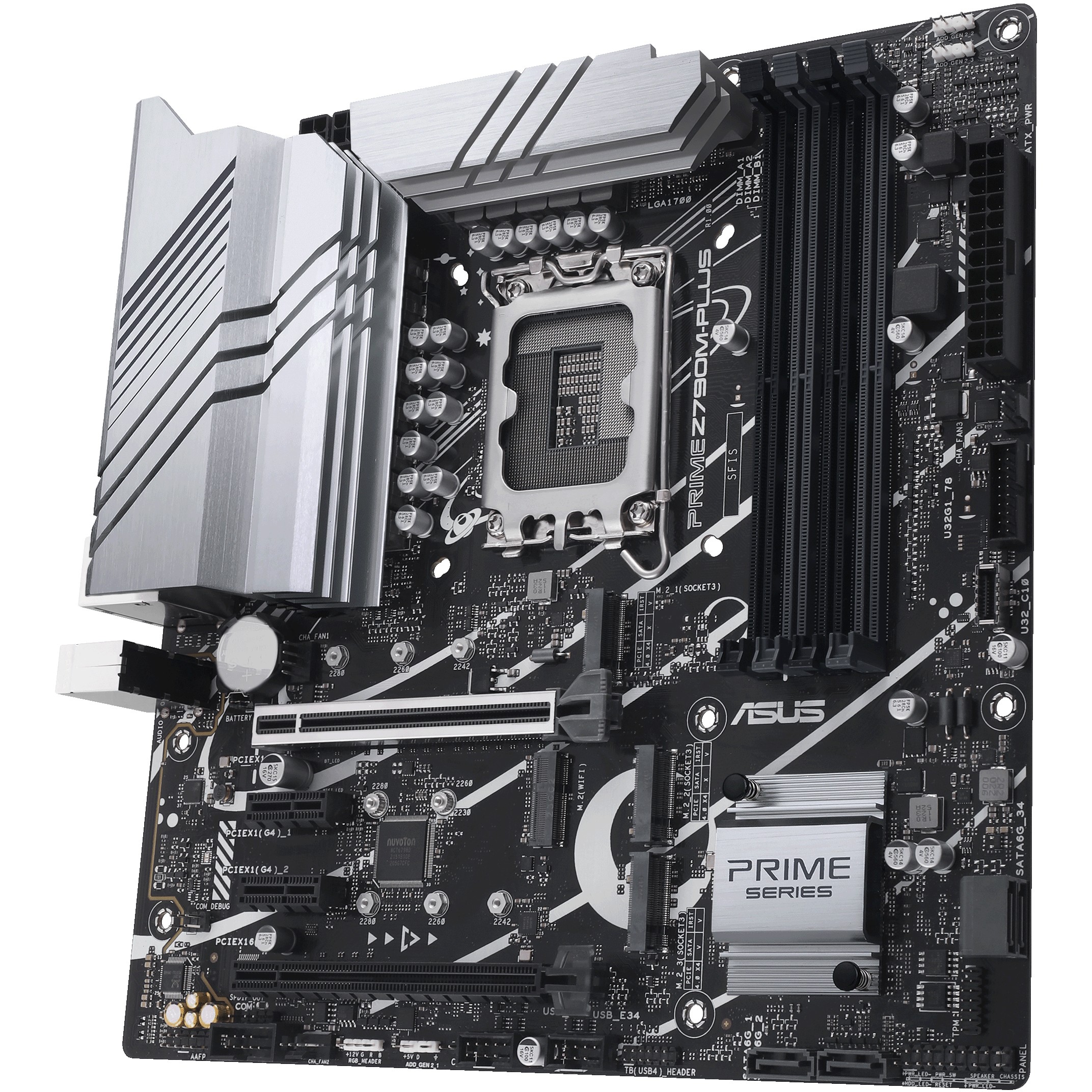 Pllakë Amë MB Intel ASUS PRIME Z790M-PLUS / LGA 1700 / DDR5 / HDMI+DP - Figura 4