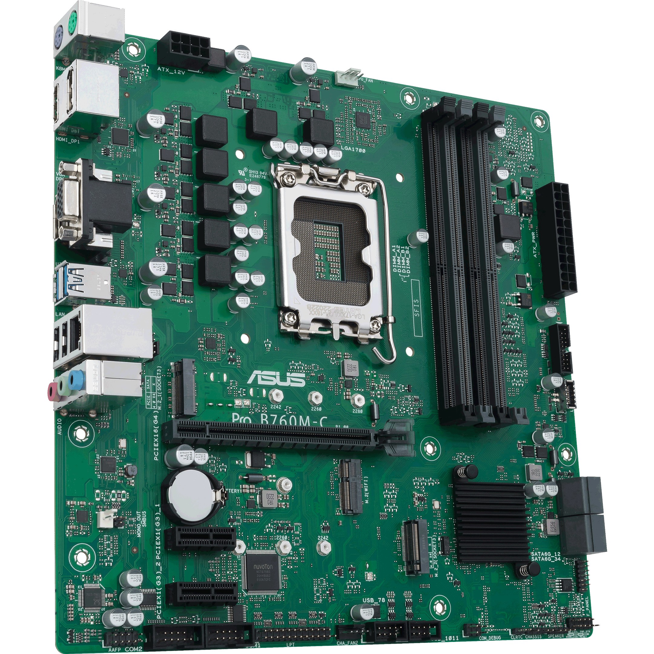 Pllakë Amë 1700 ASUS PRO B760M-C-CSM - Figura 3
