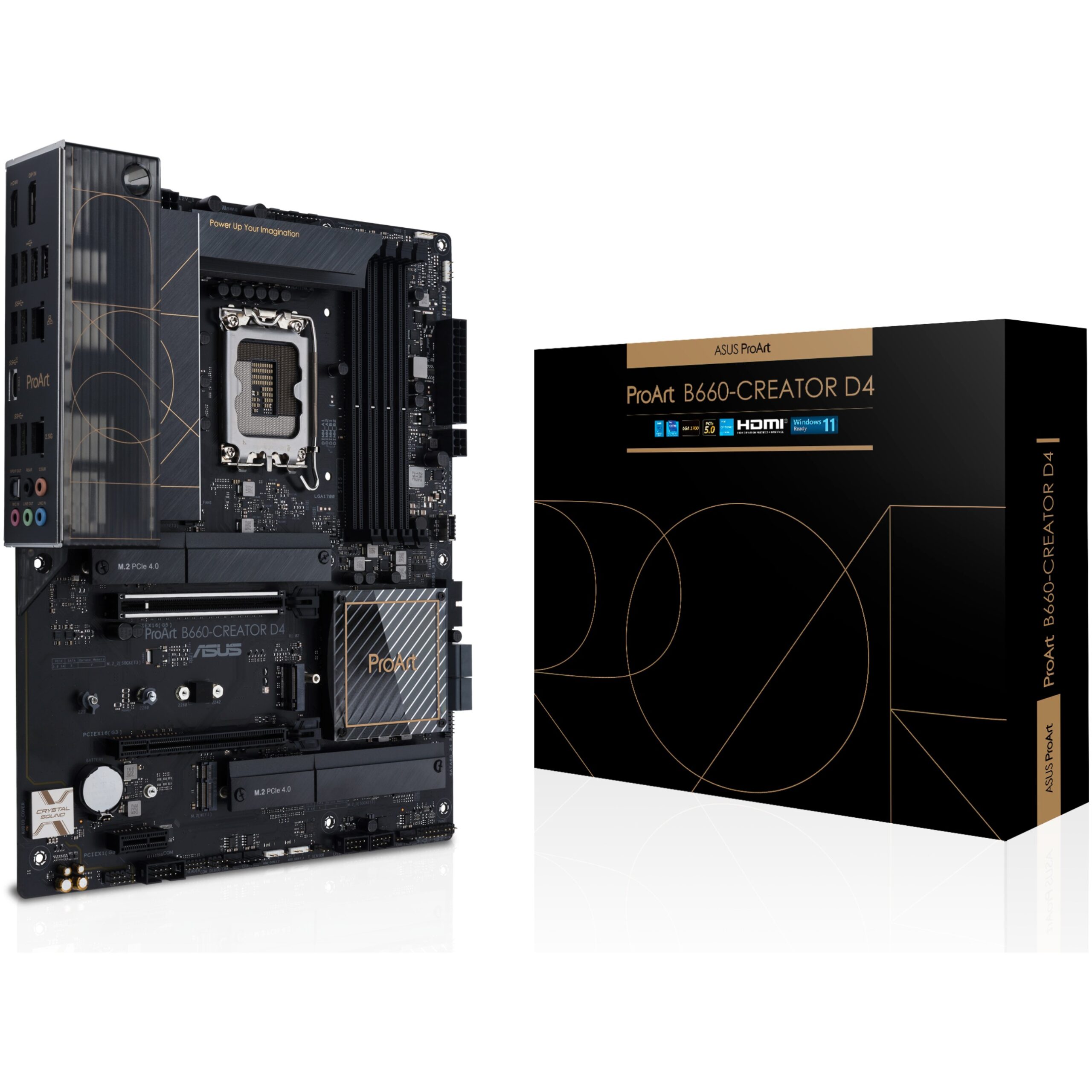 Pllakë Amë MB Intel ASUS PROART B660-CREATOR D4 / LGA 1700 / DDR4 / HDMI+DP