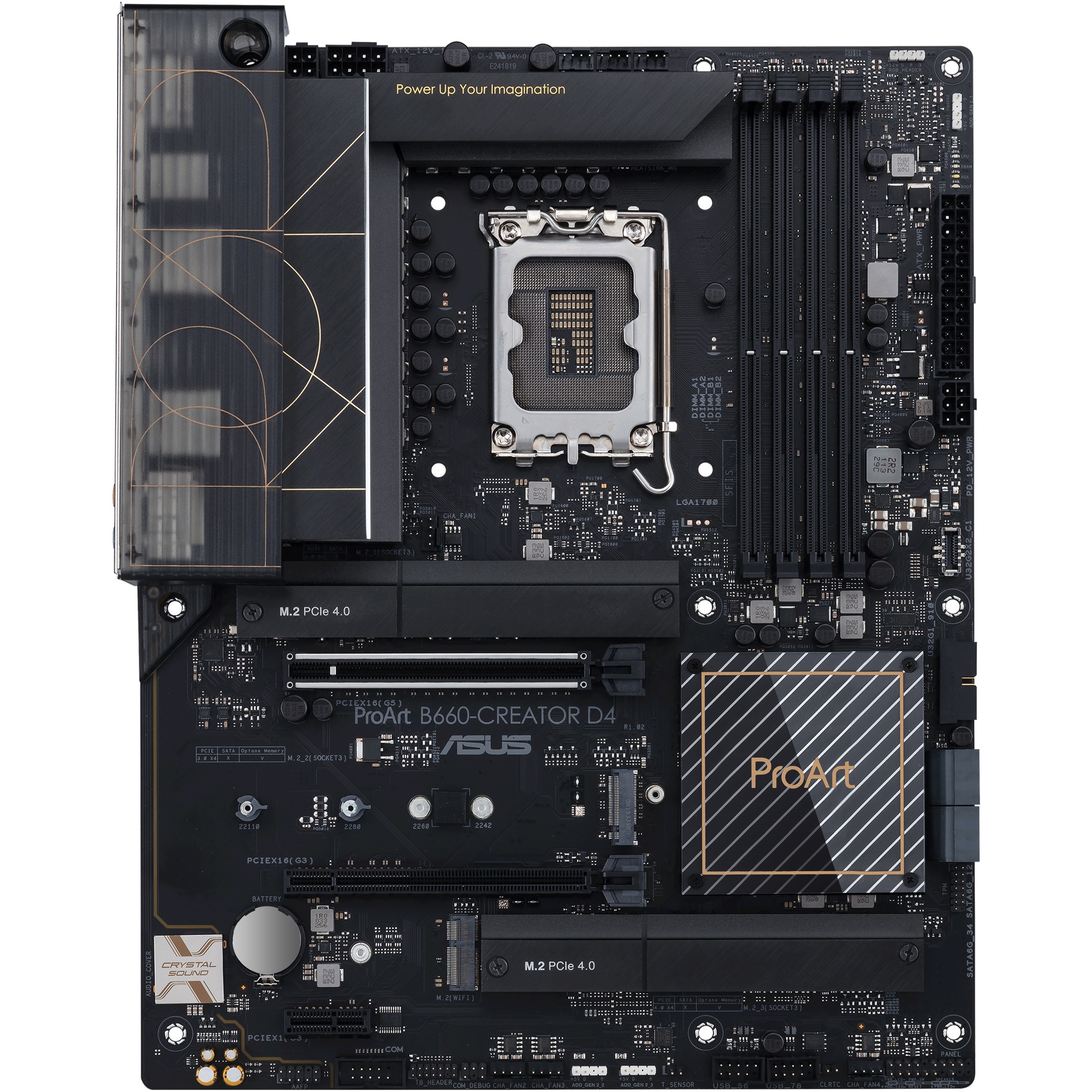 Pllakë Amë MB Intel ASUS PROART B660-CREATOR D4 / LGA 1700 / DDR4 / HDMI+DP - Figura 2