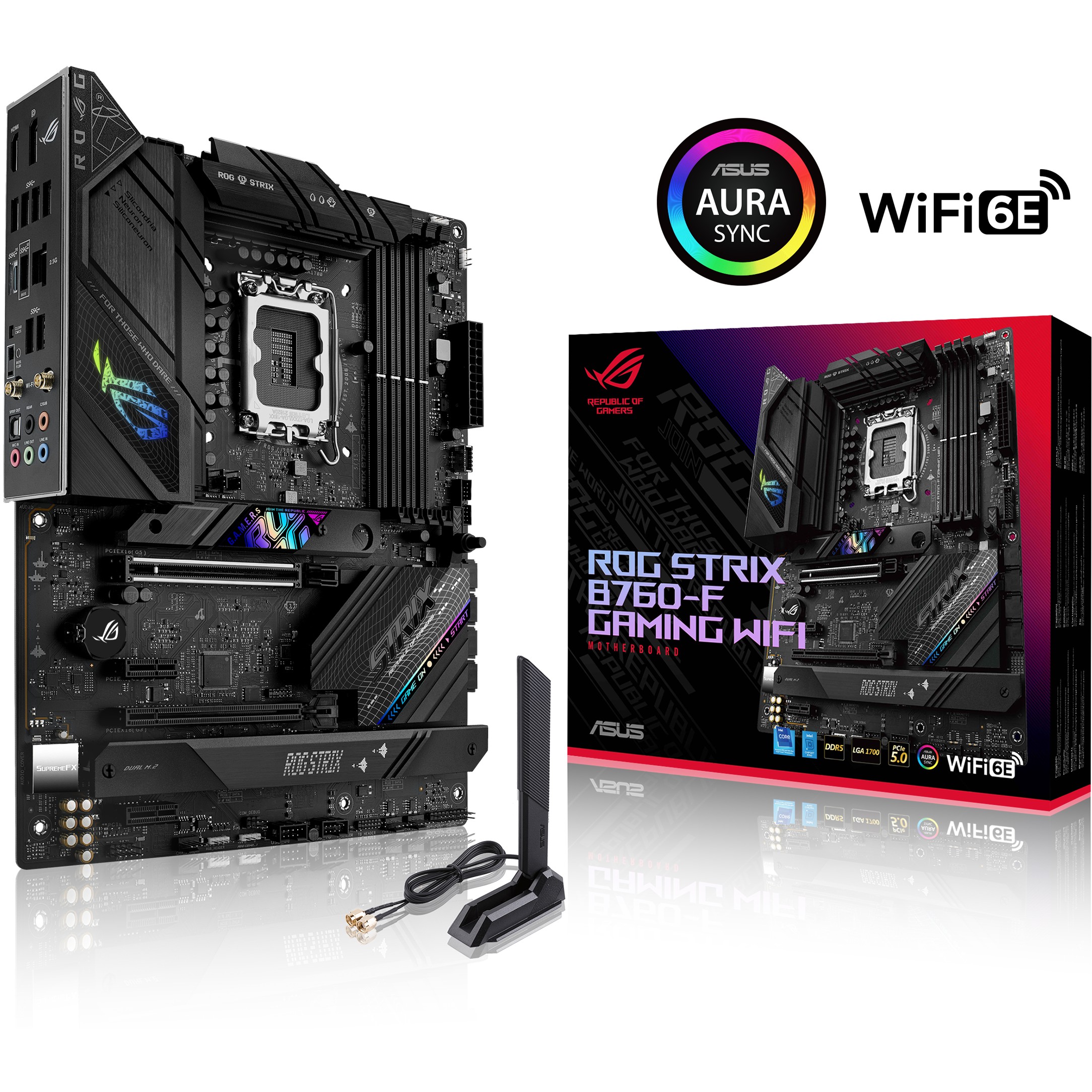 Pllakë Amë 1700 ASUS ROG STRIX B760-F GAMING WIFI - Figura 5