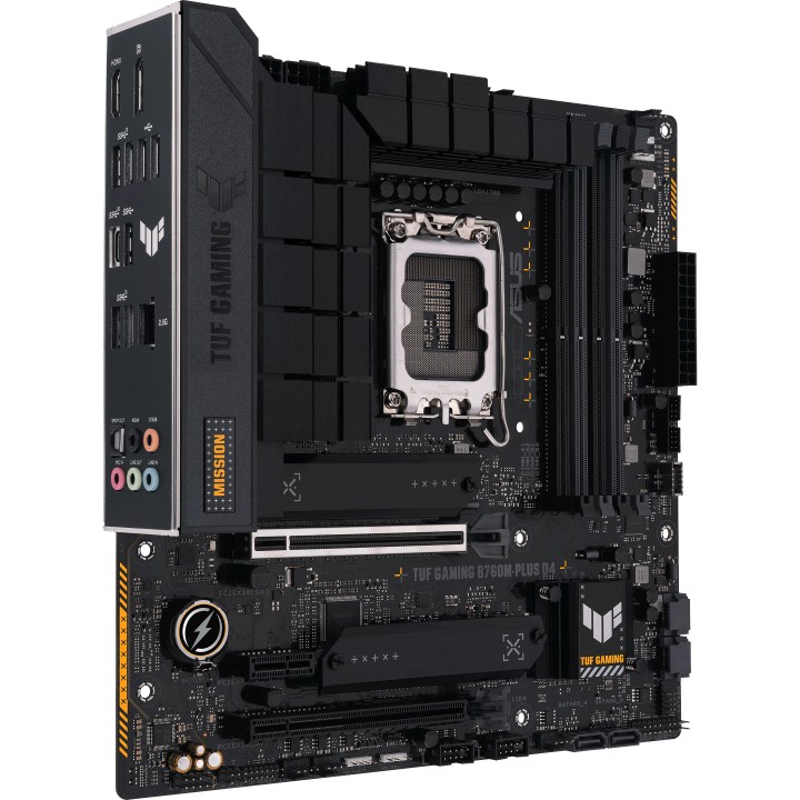 Pllakë Amë MB Intel ASUS TUF GAMING B760M-PLUS D4 / LGA 1700 / DDR4 / HDMI+DP - Figura 2