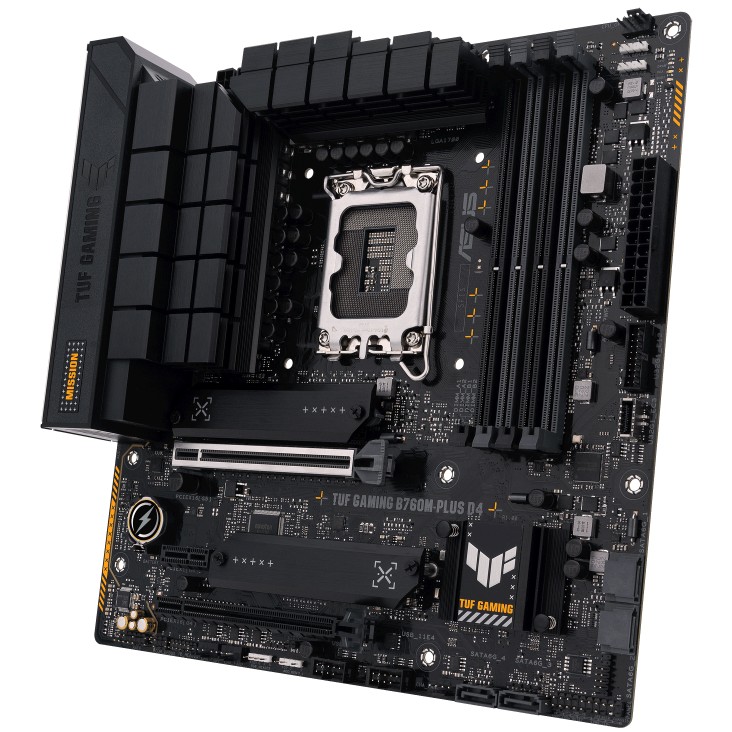 Pllakë Amë MB Intel ASUS TUF GAMING B760M-PLUS D4 / LGA 1700 / DDR4 / HDMI+DP - Figura 3
