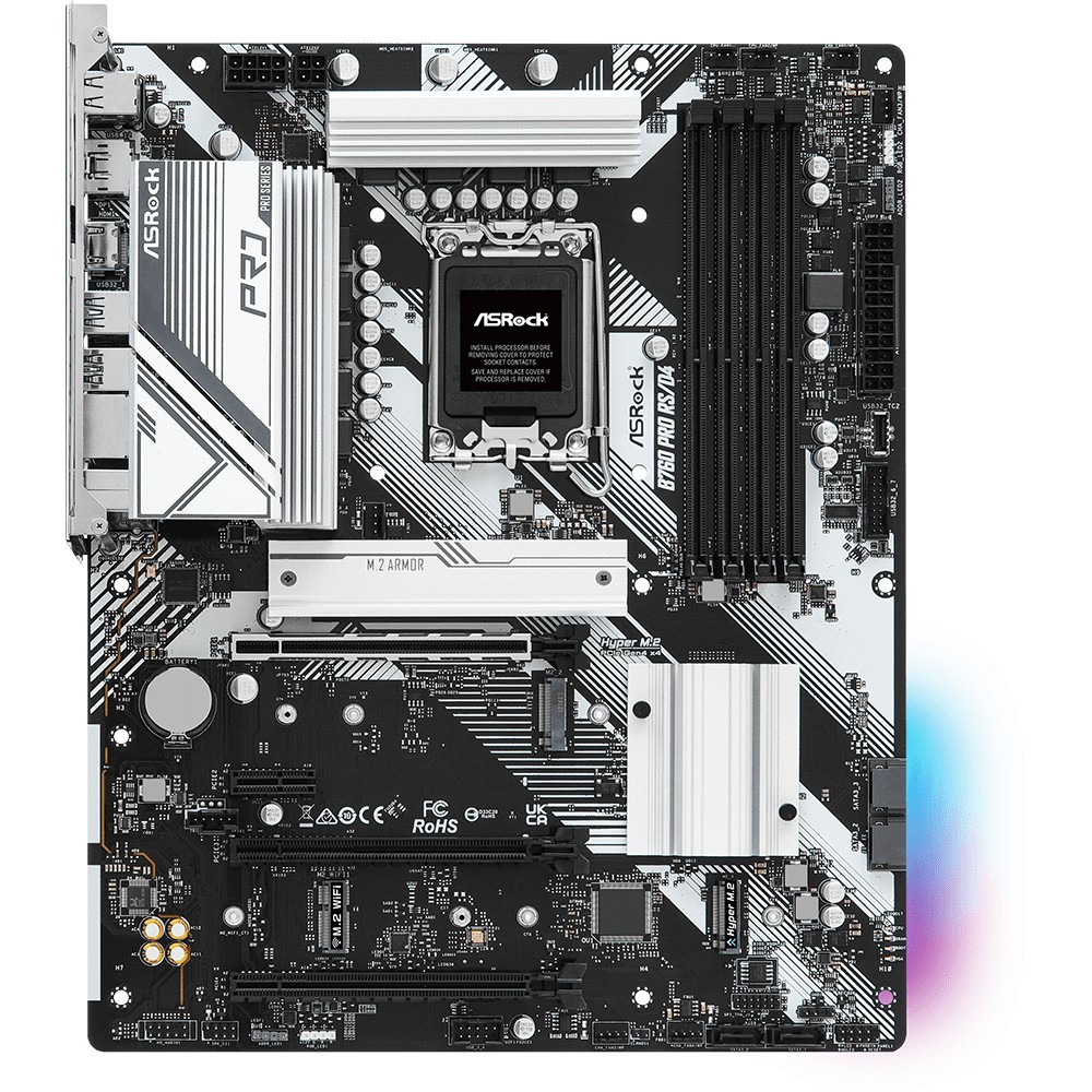 Pllakë Amë 1700 ASRock B760 PRO RS DDR4 - Figura 4