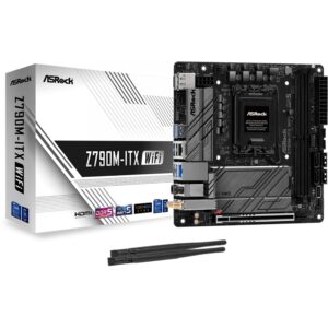 Pllakë Amë MB Intel ASRock Z790M-ITX Wifi / LGA 1700 / Mini-ITX / HDMI+DP