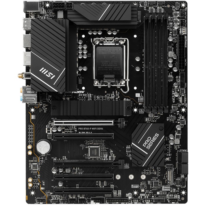 Pllakë amë Intel 1700 MSI PRO B760-P WIFI DDR4 - Figura 2