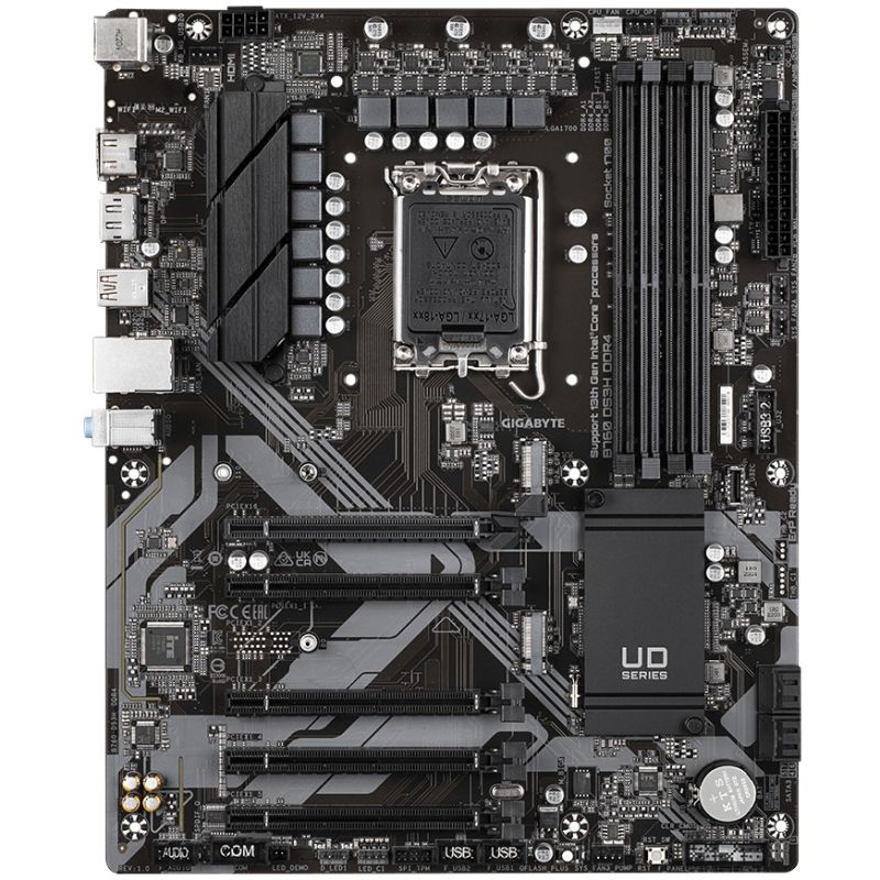 Pllakë Amë MB Intel 1700 Gigabyte B760 DS3H / DDR4 / LGA 1700 / HDMI+DP - Figura 2