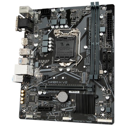 Pllakë Amë Intel Gigabyte H410M H V2 / LGA 1200 / DDR4 / HDMI+VGA - Figura 2