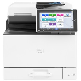 Printer Multifunksional Laser Ricoh IM C300F / 4-in-1 / A4 / LAN ADF - Bardhë / Zezë