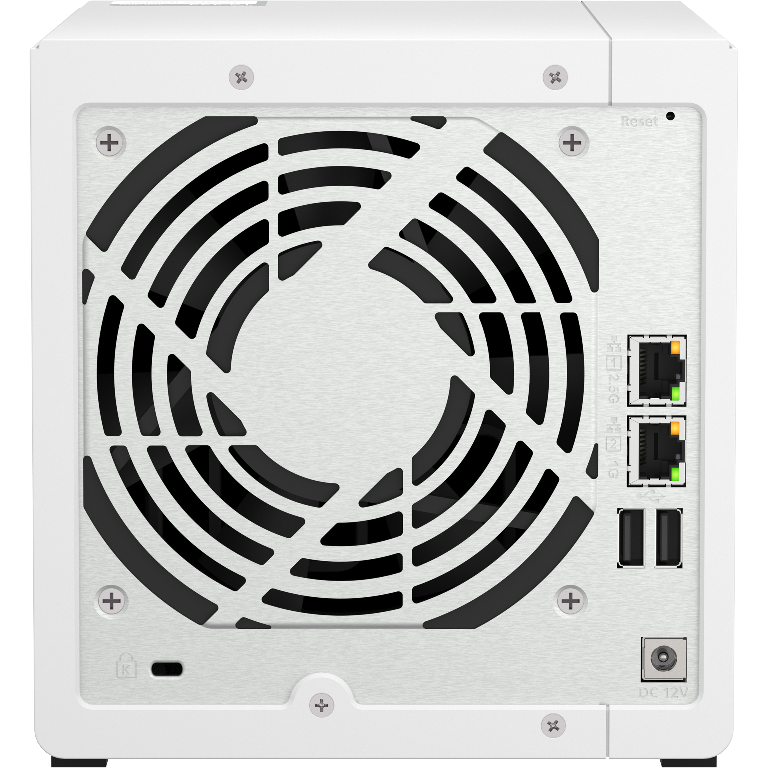 Server NAS Tower QNAP TS-433 / Cortex-A55 / 4 Slots / 4GB Maximum Memory / 4x 3.5-inch SATA 6Gb/s, 3Gb/s / I bardhë - Figura 2