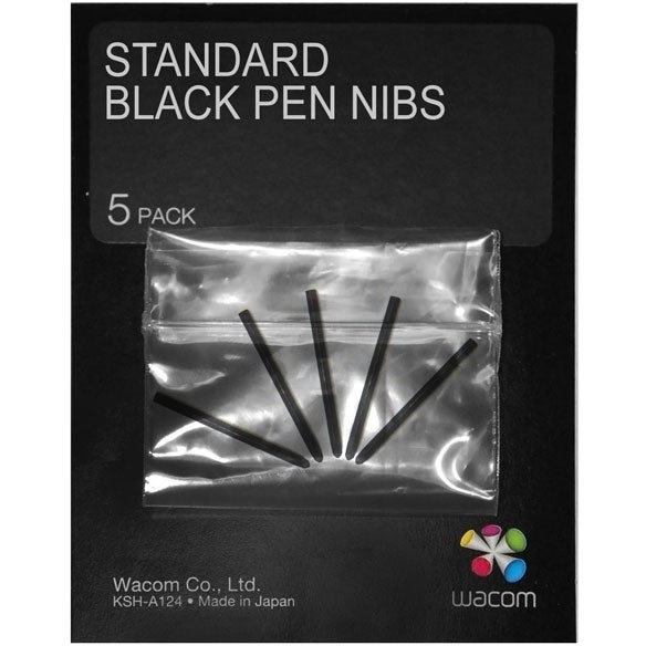 Aksesor për tablet WACOM / Standard Pen Nibs / Zezë - Figura 2